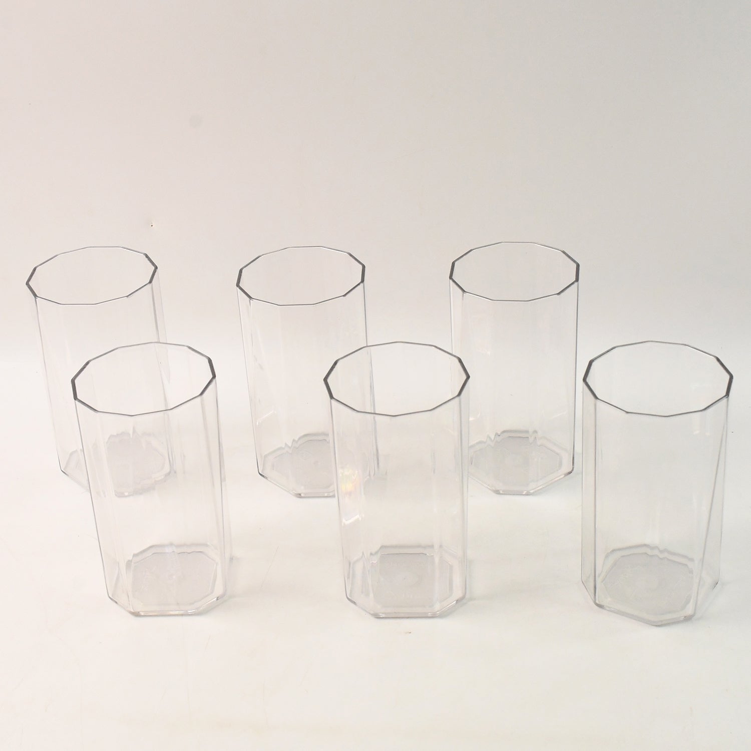 Elegant Hexa Cut Water Tumbler Set Elegant Hexa Cut Water Tumbler Set
